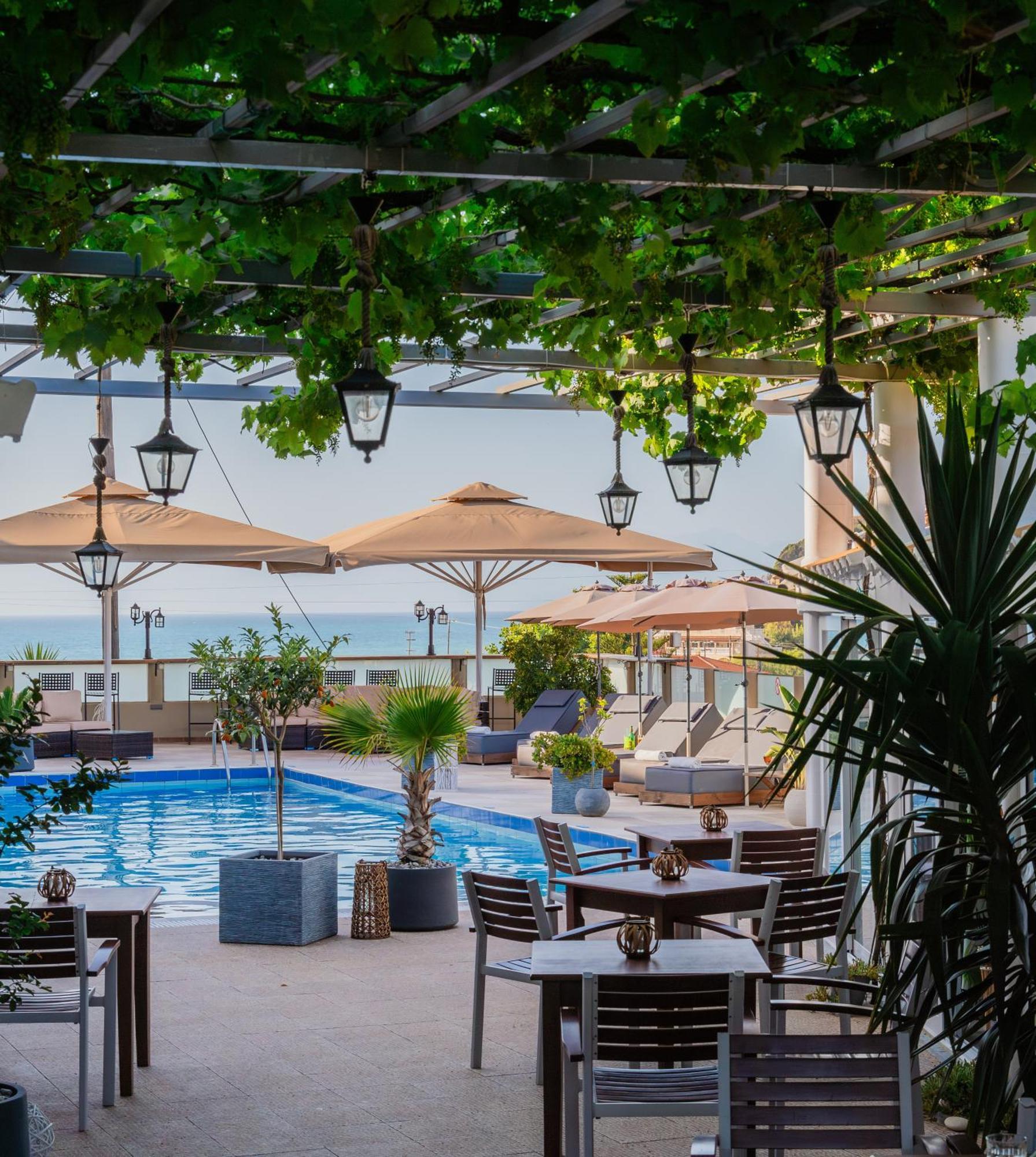 Sunsea Wellness Resort Агиос Стефанос Экстерьер фото